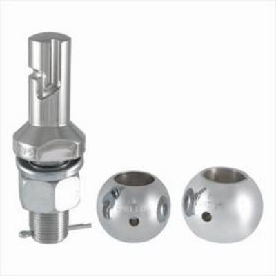 Curt Manufacturing Switch Ball With 1in. Shank Chrome 6000lbs (Chrome) - 42178